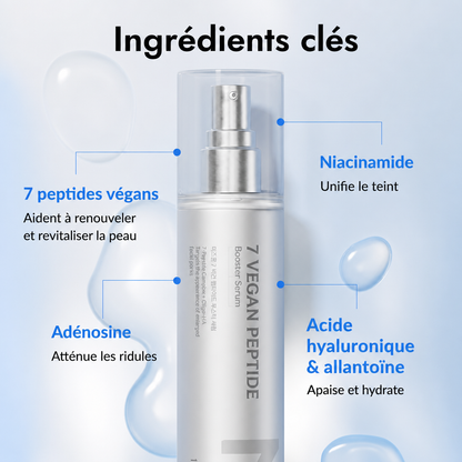 Sérum Visage Peptides Végans – Anti-Âge Naturel