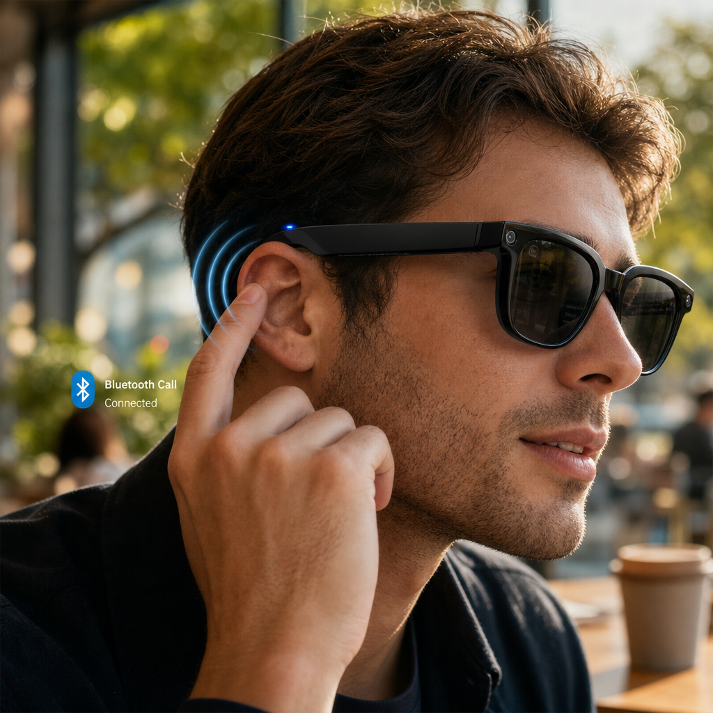 Lunettes Caméra IA 4K